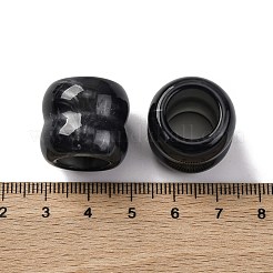 Two Tone Opaque Acrylic Beads&nbsp;OACR-Z025-01C
