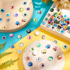 2Bags 2 Colors Glass Eyes Cabochons&nbsp;KY-PH0001-56