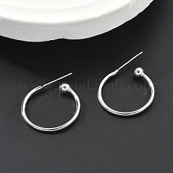 Brass Stud Earrings&nbsp;EJEW-L245-001P