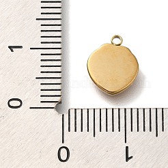 PVD Vacuum Plating 304 Stainless Steel Enamel Charms&nbsp;STAS-P371-078G