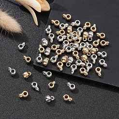 60Pcs 2 Styles CCB Plastic Tube Bails&nbsp;CCB-YW0001-31