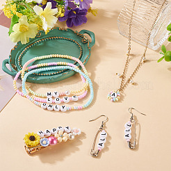 500Pcs Acrylic Beads&nbsp;SACR-TA0001-55H