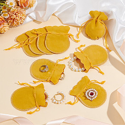 Calabash Velvet Jewelry Storage Drawstring Pouches&nbsp;TP-WH0011-05H
