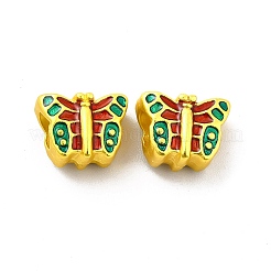 Rack Plating Alloy Enamel European Beads&nbsp;FIND-I034-10MG