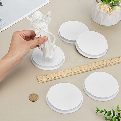 Round Wooden Chassis Display Pedestals&nbsp;ODIS-WH0025-274A