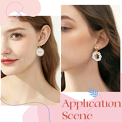 Bowknot Alloy Stud Earring Findings&nbsp;FIND-BBC0005-24