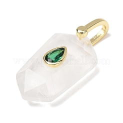 Natural Quartz Crystal Pendants&nbsp;GG-CBA5FCC-01G-08