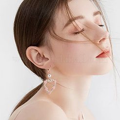 50Pcs 304 Stainless Steel Leverback Earring Findings&nbsp;STAS-BBC0005-30