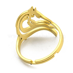 304 Stainless Steel Rings&nbsp;LS-RJEW-R142-02G