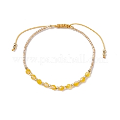 7Pcs Natural Gemstone Braided Beaded Bracelets&nbsp;BJEW-JB11420