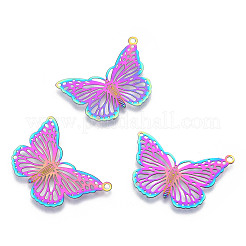 Ion Plating(IP) 304 Stainless Steel Filigree Pendants&nbsp;STAS-T057-61