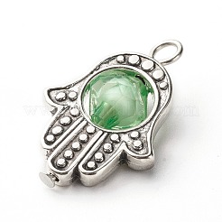 Tibetan Style Alloy Bead Frames Pendants&nbsp;PALLOY-JF00876