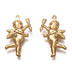 Valentine's Day 304 Stainless Steel Pendants&nbsp;X-STAS-P266-04G