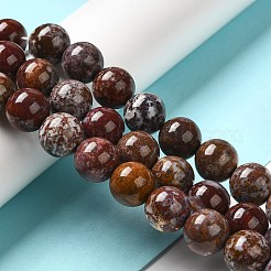 Natural Ocean Jasper Beads Strands&nbsp;G-H298-A13-05