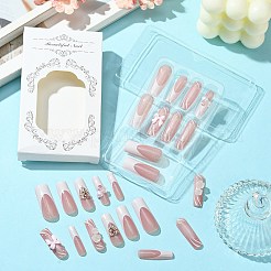 ABS Plastic Full Cover Press On False Nails&nbsp;DIY-CJC0006-13