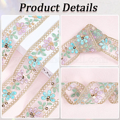 Ethnic Polyester Ribbon&nbsp;OCOR-WH20005-40B-04