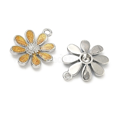 Brass Enamel Pendants&nbsp;KK-B171-01P
