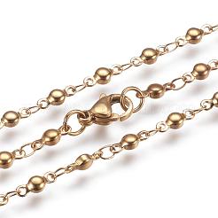 304 Stainless Steel Chain Necklaces&nbsp;STAS-P164-12G
