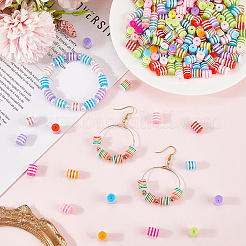 3Sets 300Pcs Stripe Resin Beads&nbsp;RESI-SP0001-22