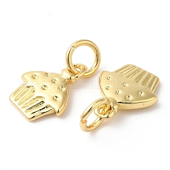 Eco-Friendly Rack Plating Brass Charms&nbsp;KK-R143-10G
