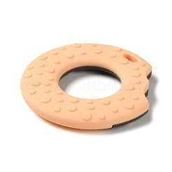 Donut Food Grade Eco-Friendly Silicone Focal Beads&nbsp;LS-SIL-Q023-01B