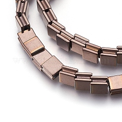 Electroplate Non-magnetic Synthetic Hematite Bead Strands&nbsp;G-I208-13-C