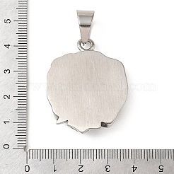 304 Stainless Steel Pendants&nbsp;STAS-F363-10AS