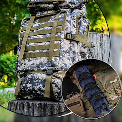 Nylon National Flag Strap. Multi-Functional Outdoor Tactical Vest Backpack Accessories&nbsp;AJEW-WH0248-592B