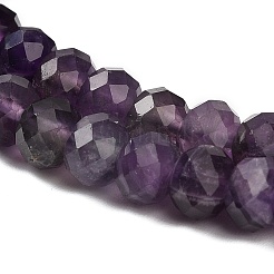 Natural Amethyst Beads Strands&nbsp;G-G278-A01-4x6mm