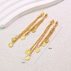 Brass Tassel Stud Earrings&nbsp;CO5306
