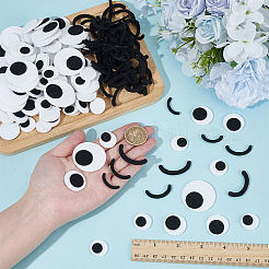 120Pcs 3 Styles Mouth Felt Crafts&nbsp;FIND-PH0059-87