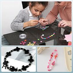 300Pcs 3 Colors Opaque Acrylic Beads&nbsp;SACR-WR0001-03