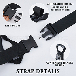 Nylon & PVC Durable Storage Strap with Carrying Handle&nbsp;AJEW-WH0609-762C