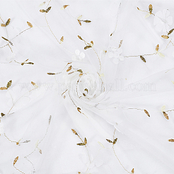 1Yard Polyester Silk Mesh Ruffle Edge Trim&nbsp;DIY-CY0002-80B