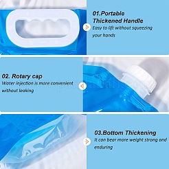Plastic Outdoor Water Bag&nbsp;AJEW-CN0006-39A
