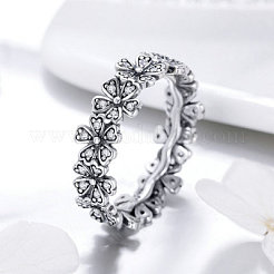 Thailand 925 Sterling Silver  Finger Rings&nbsp;RJEW-FF0008-011AS-18mm
