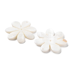 Natural Freshwater Shell Pendants&nbsp;SHEL-D082-08A