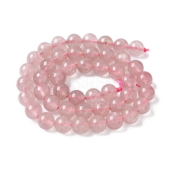 Natural Strawberry Quartz Beads Strands&nbsp;G-R435-03-A02