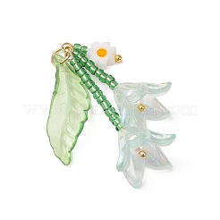Glass Seed Beaded Pendants&nbsp;PALLOY-MZ01240