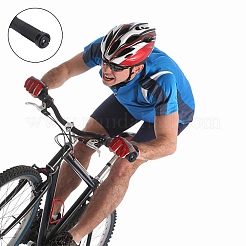 Aluminum Alloy Bike Handlebar Stopper&nbsp;AJEW-GF0002-29B