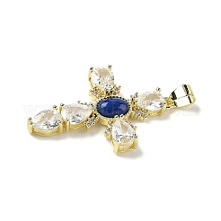 Natural Lapis Lazuli Pendants&nbsp;G-P585-04G-06