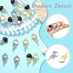 10Pcs 2 Colors Rack Plating Alloy Pendants&nbsp;FIND-YW0011-29