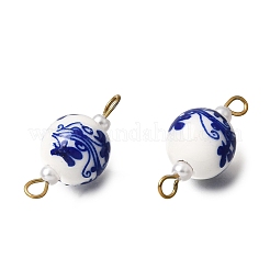 Handmade Blue and White Procelain Links&nbsp;PR-CBA27E8-01C-G