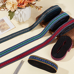13.5M 5 Colors Vintage Jacquard Polyester Ribbon&nbsp;OCOR-CY0004-30
