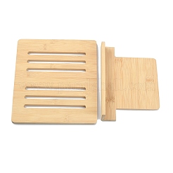 Detachable Bamboo Mobile Phone Holders&nbsp;AJEW-WH0165-13