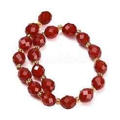 Natural Carnelian Beads Strands&nbsp;GG-CBA4A3B-A01