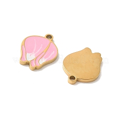 304 Stainless Steel Enamel Pendants&nbsp;STAS-I351-10G
