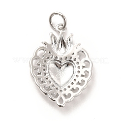 Rack Plating Brass Micro Pave Cubic Zirconia Pendants&nbsp;KK-K270-16P
