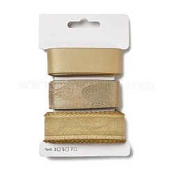 9 Yards 3 Styles Polyester Ribbon&nbsp;SRIB-A014-H09