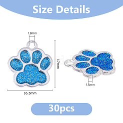 30Pcs Alloy Enamel Pendants&nbsp;ENAM-DC0001-82